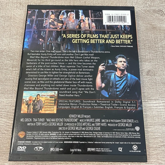 Mad Max Trilogy (Mad Max / The Road Warrior / Mad Max Beyond Thunderdome) - Picture 6 of 10